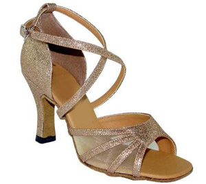 FeatherLite Dance Shoes Sharon GOld